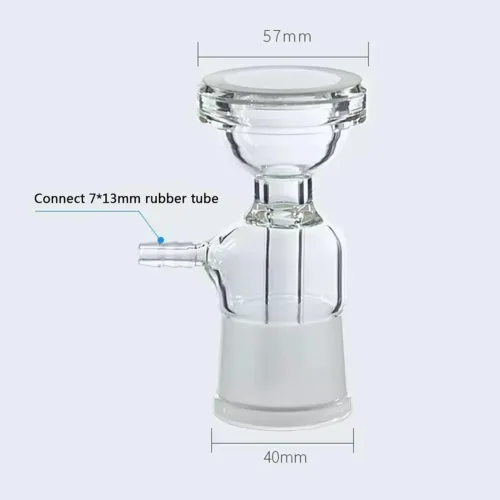 Spare Vacuum Base with Sintered Disc , 47mm | For 1000mL Filtration Assembly