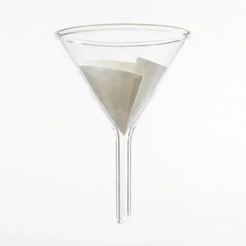 Premium Laboratory 100mm Glass Funnel | Borosilicate 3.3