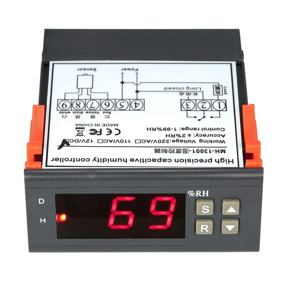 humidity-controller-6.jpg Mini Digital Humidity Controller 10A 220V