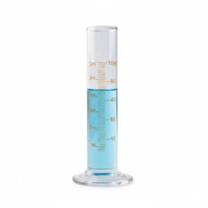 Borosilicate Glass Measuring Cylinder 10ml (Round Base)