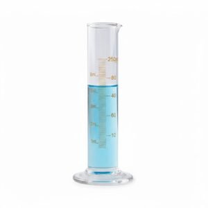 Borosilicate Glass Measuring Cylinder 250ml (Round Base)