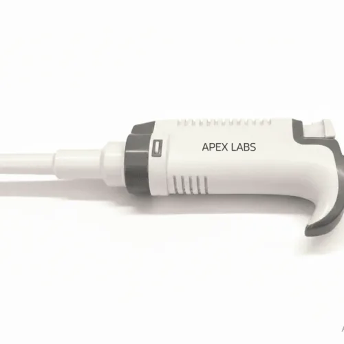 APEX LABS Semi-Autoclavable Micropipette 5-50 uL Variable Volume