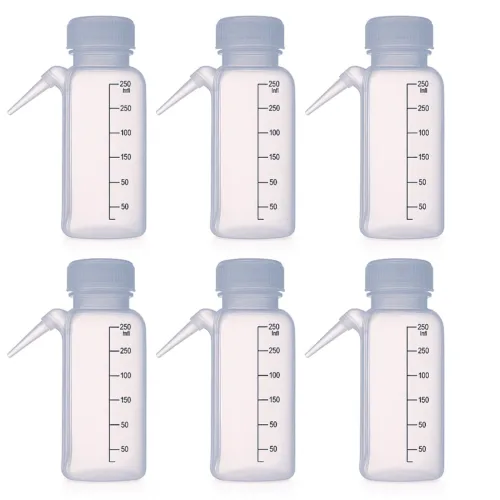 250ml Laboratory Plastic Wash Bottle (New Type) – Integrated Safety Design
