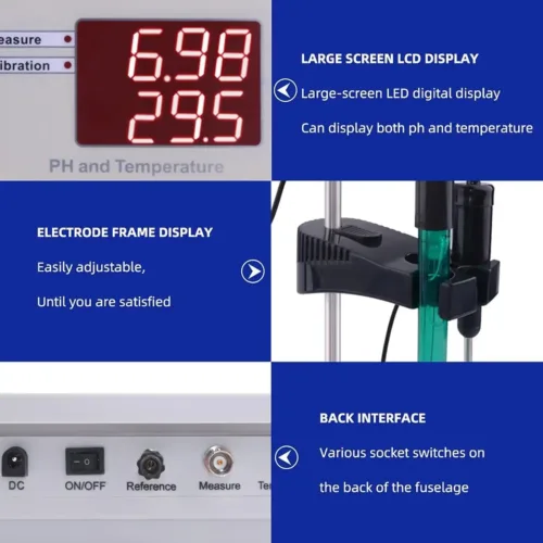 PHS-3C High-Precision Digital Benchtop pH Meter