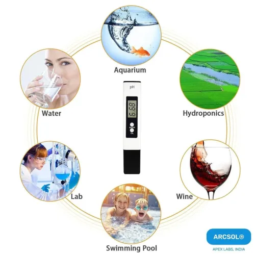 Ph Meter White 4