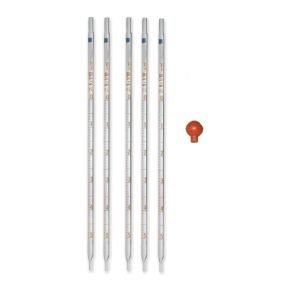 Borosilicate Glass Pipettes Graduated - (0.1 ML, 1 ML, 2ML, 5ML, 10 ML)