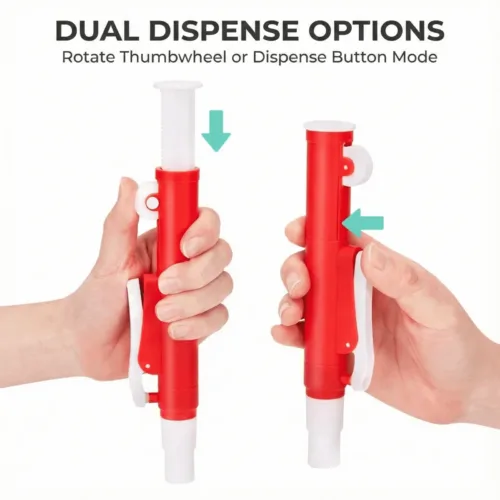 Premium 2ml Pipette Pump (Blue) | Manual Pipette Filler with Rapid Release Lever Premium 2ml Pipette Pump (Blue) | Manual Pipette Filler with Rapid Release Lever