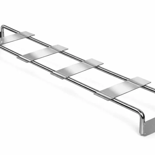 Square Bar Steel 35CM Slide Staining Rod