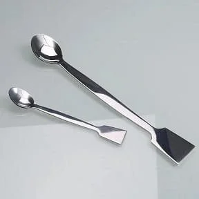 spatula-main.jpg Professional Dual-Ended Stainless Steel Lab Spatula 6 Inch pk 2