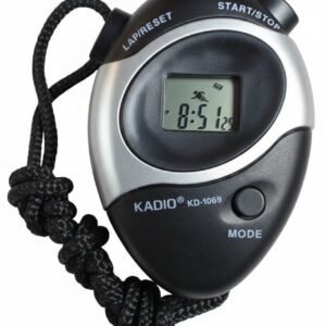 Professional Digital Quartz Stopwatch & Timer | 3-in-1 Handheld Chronograph with Bell Alarm, Date & Time Display