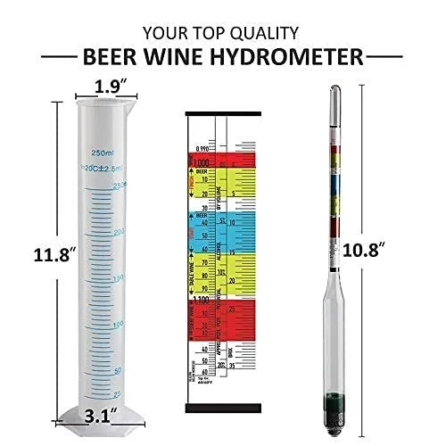 Triple Scale Hydrometer