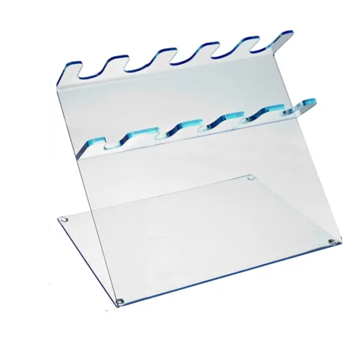 Laboratory Pipette Holder Stand Transparent