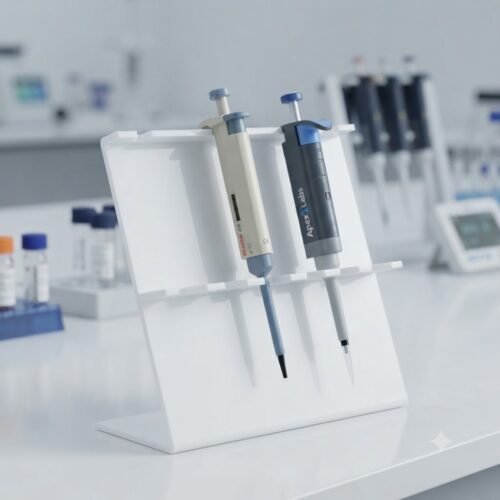 Z-Shaped Pipette Holder Stand - Durable Laboratory Organizer