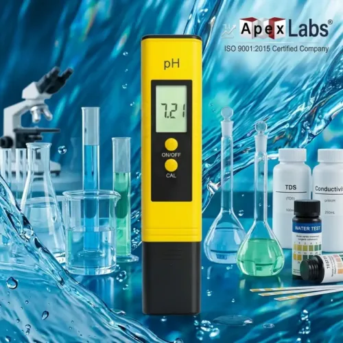 Digital pH Meter (PH-02) - Yellow