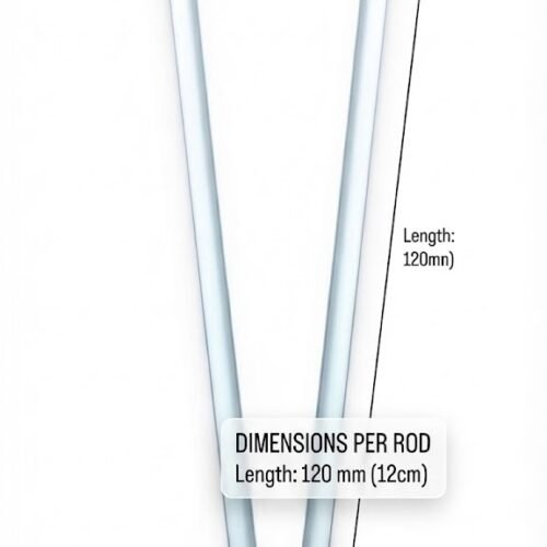 Apex Labs Glass Rod (4mm x 120mm, Pack of 5)