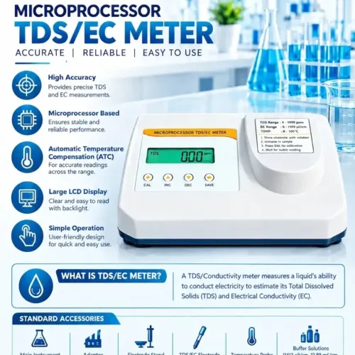 Microprocessor Based Conductivity / TDS Meter (Model: EC-10)